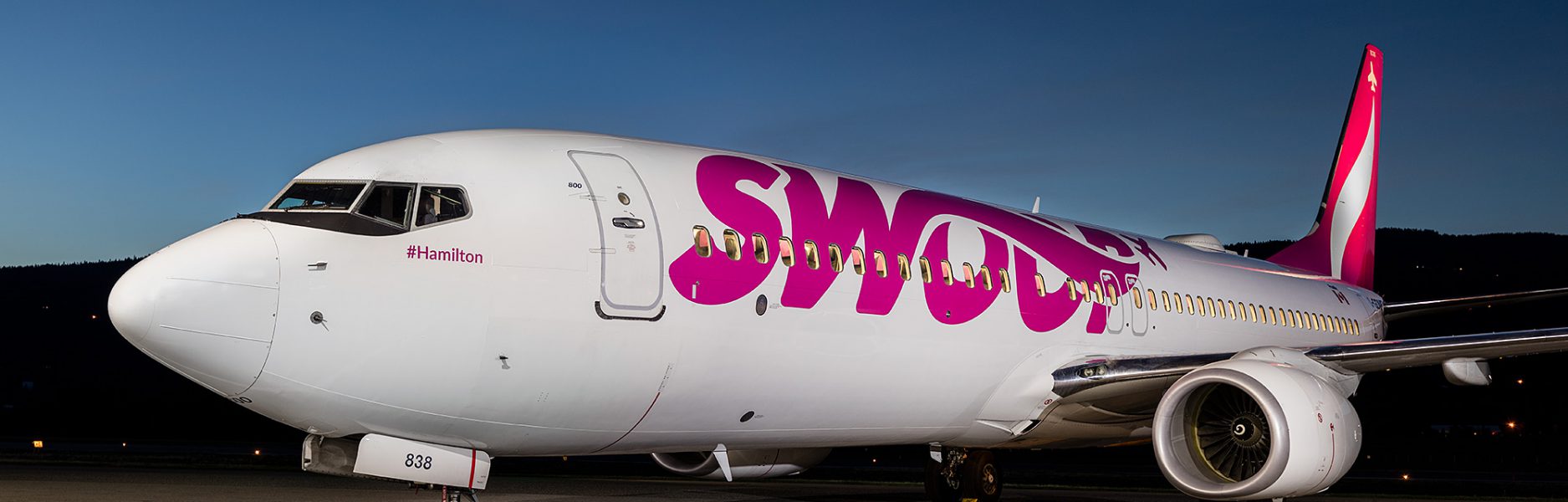 Swoop plane