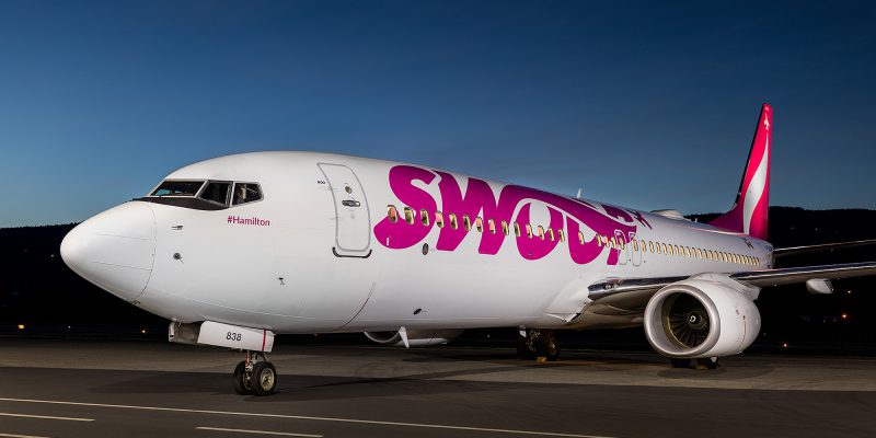 Swoop plane